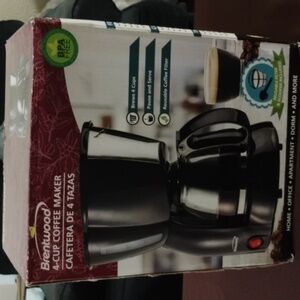 New Brentwood 4 cup Coffee Maker